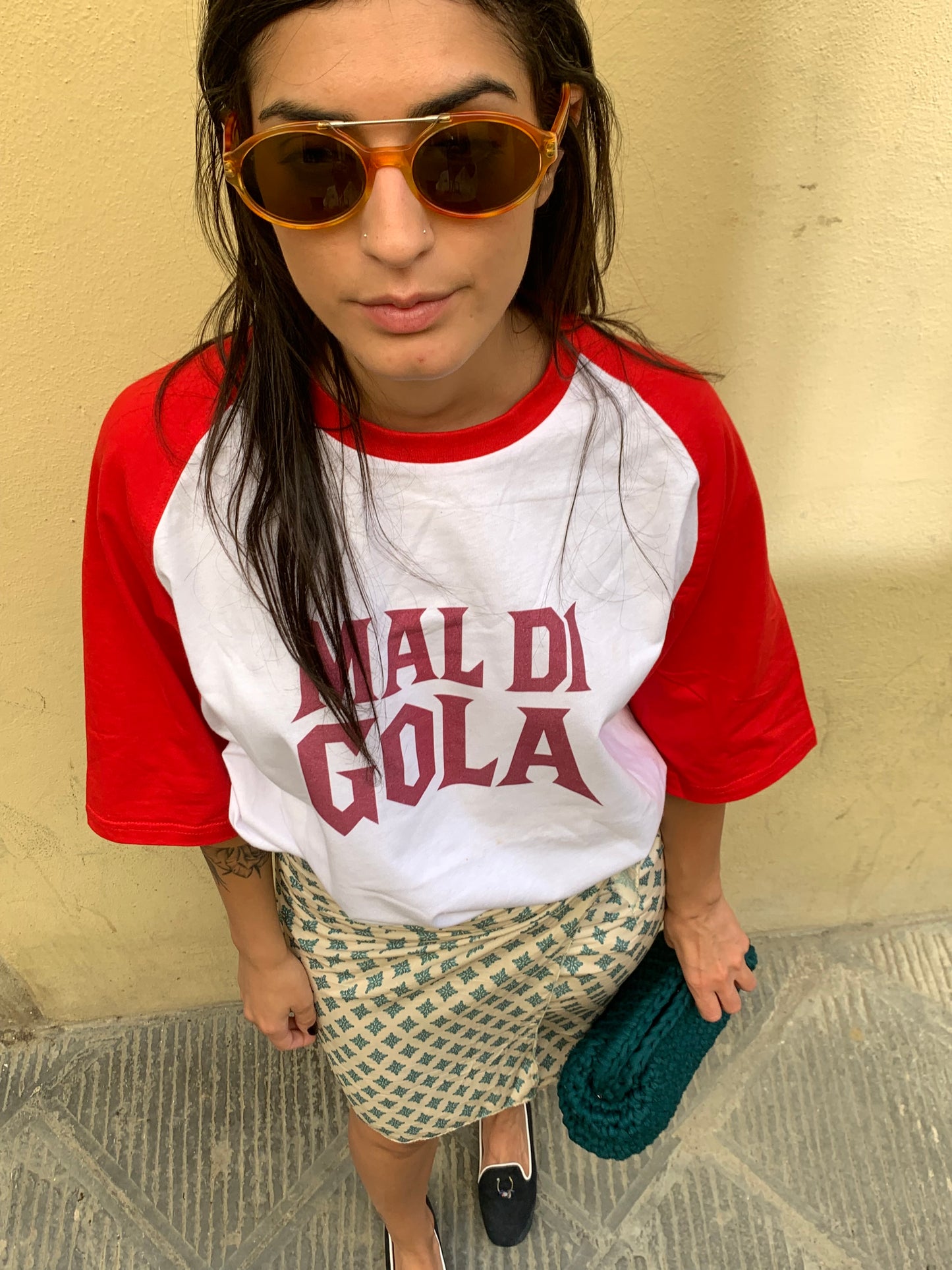 t-shirt Sfiga Tour MAL DI GOLA