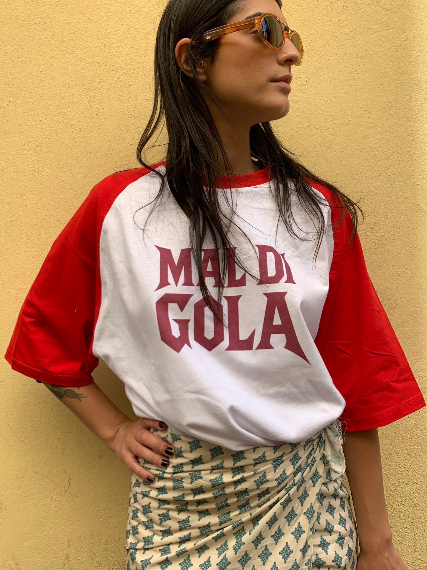 t-shirt Sfiga Tour MAL DI GOLA