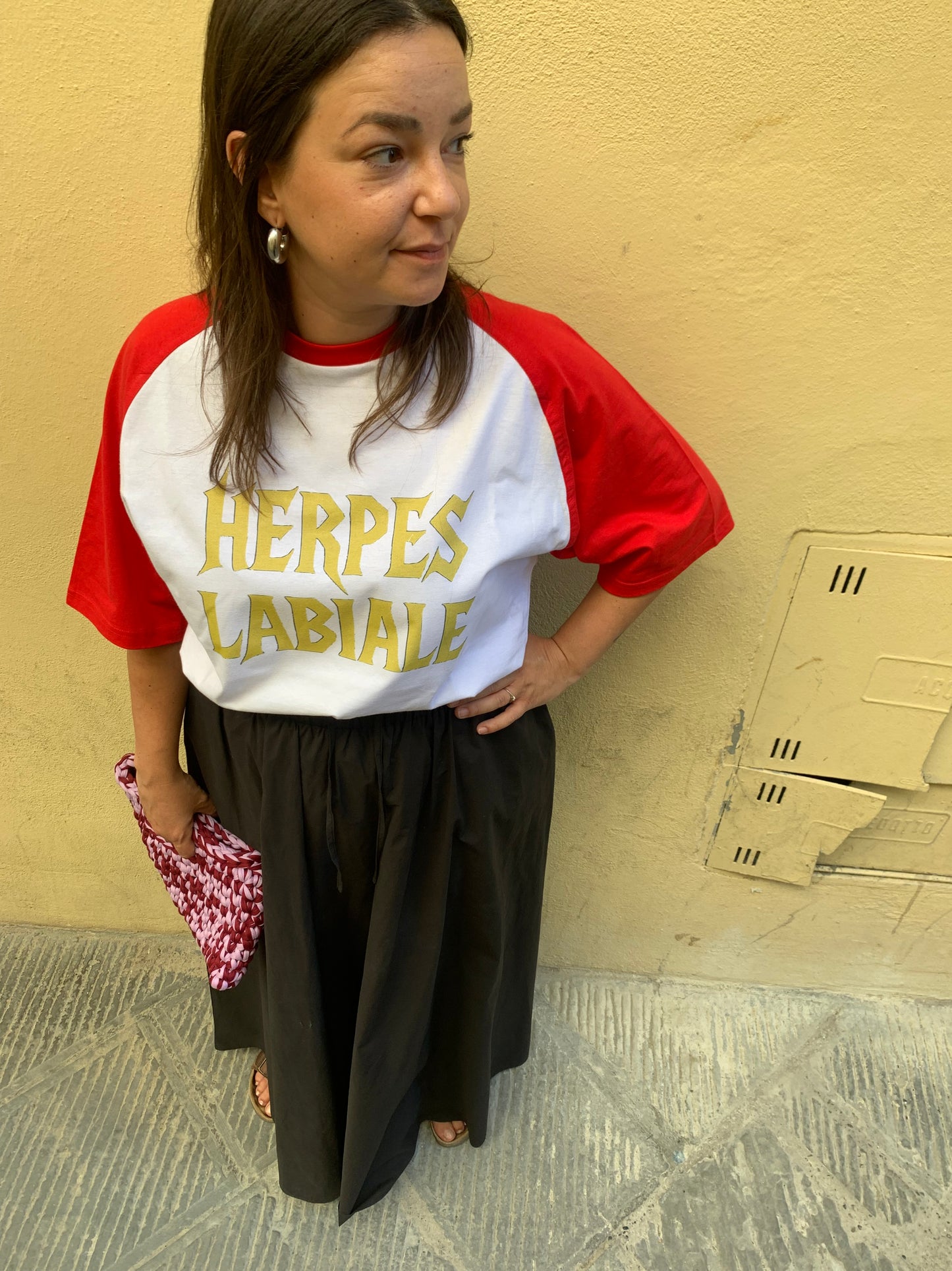 t-shirt Sfiga Tour HERPES LABIALE