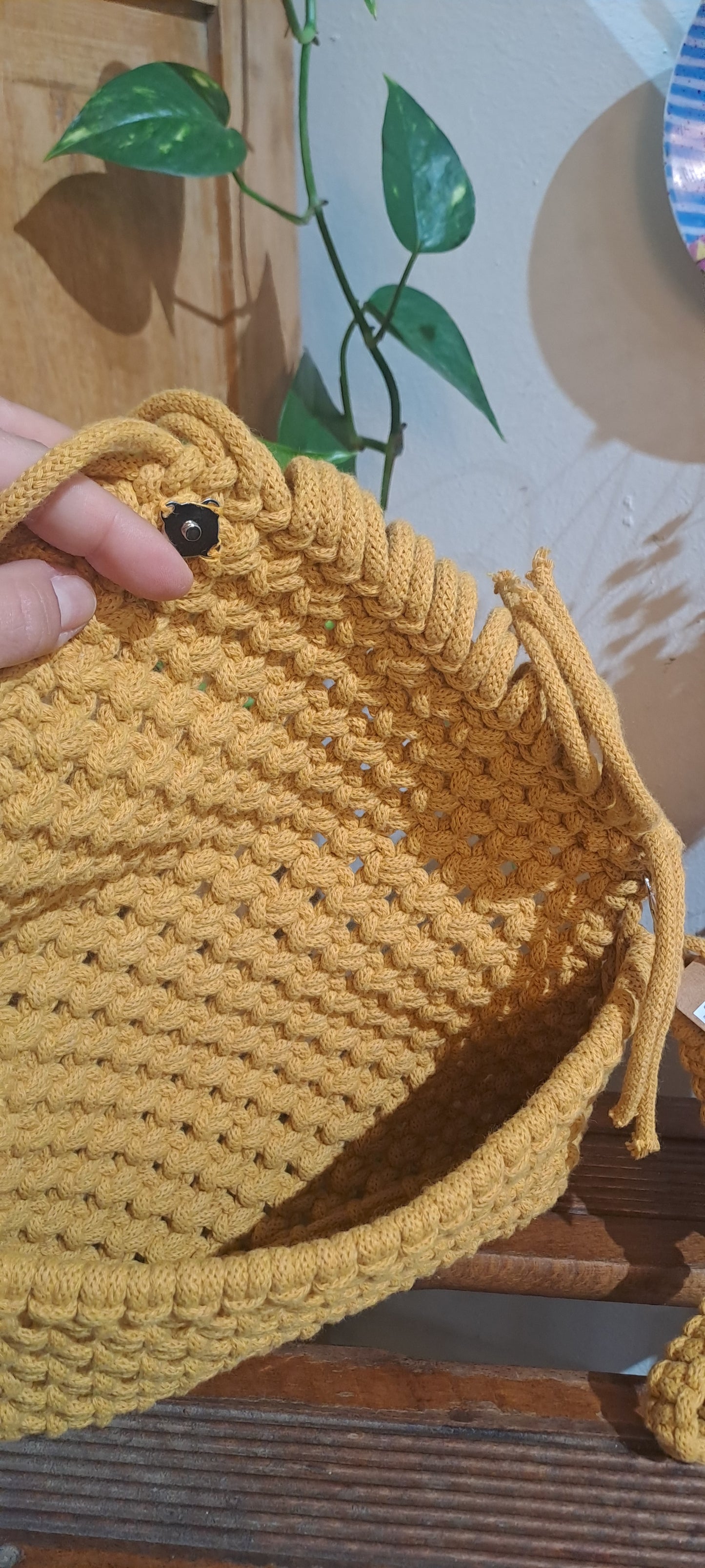 Pochette a bustina macramè