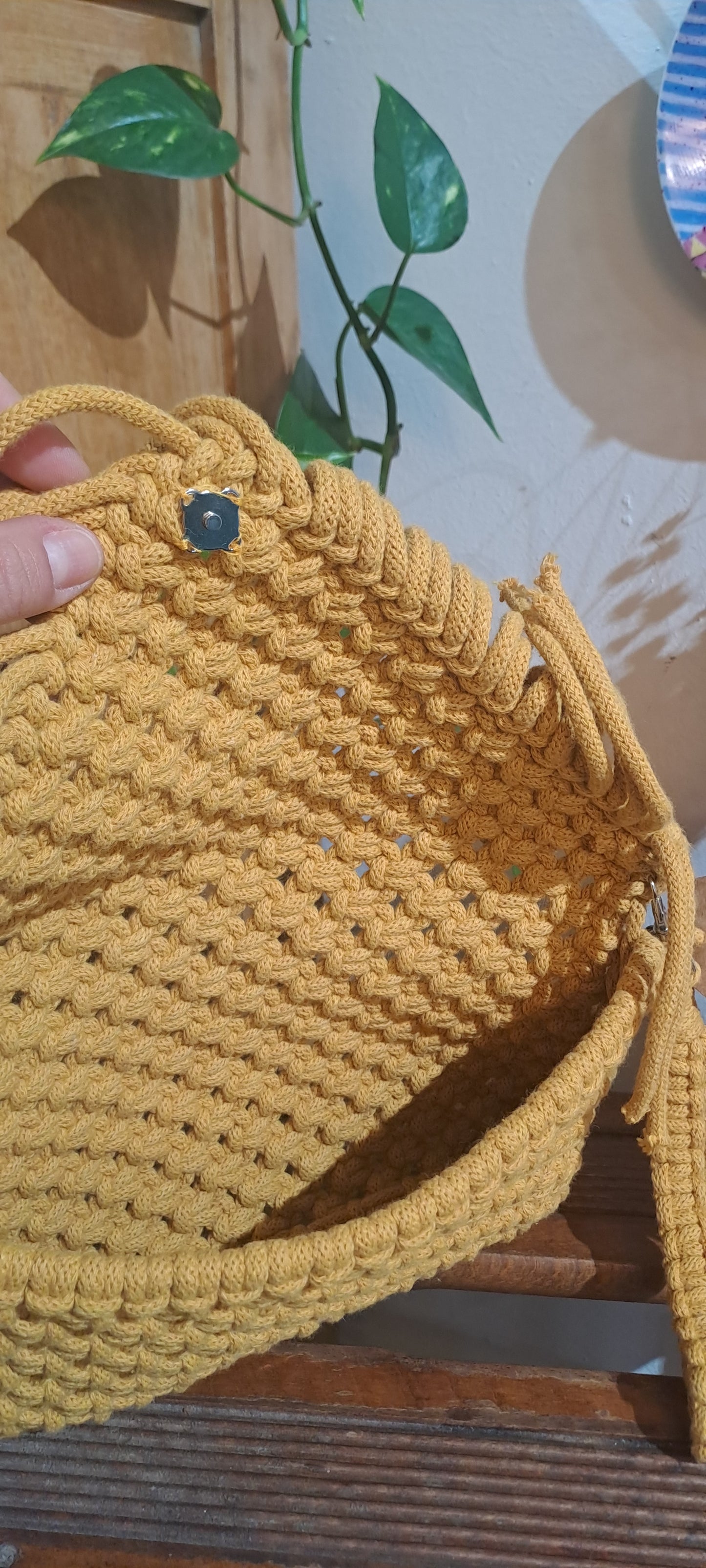 Pochette a bustina macramè