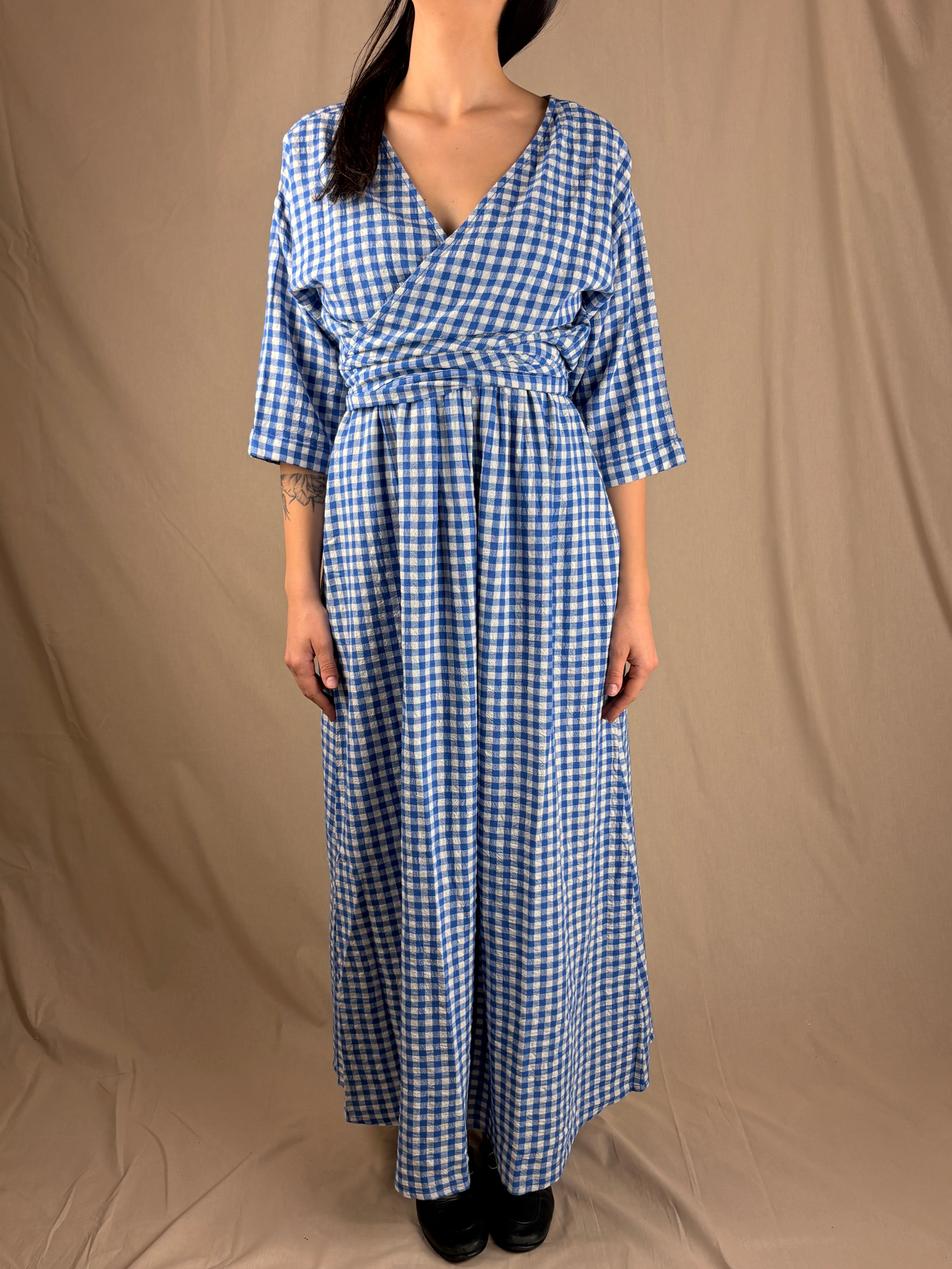 Top Vichy Bluette