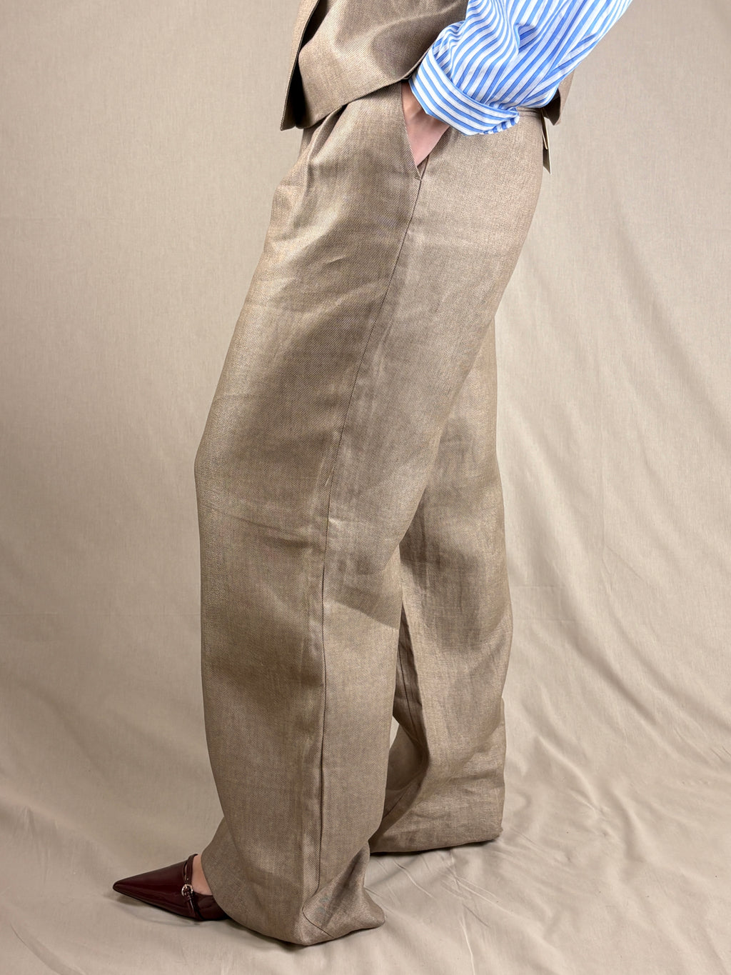 Pantalone Completo Lino