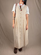 Robe Chemise Fantaisie Crème
