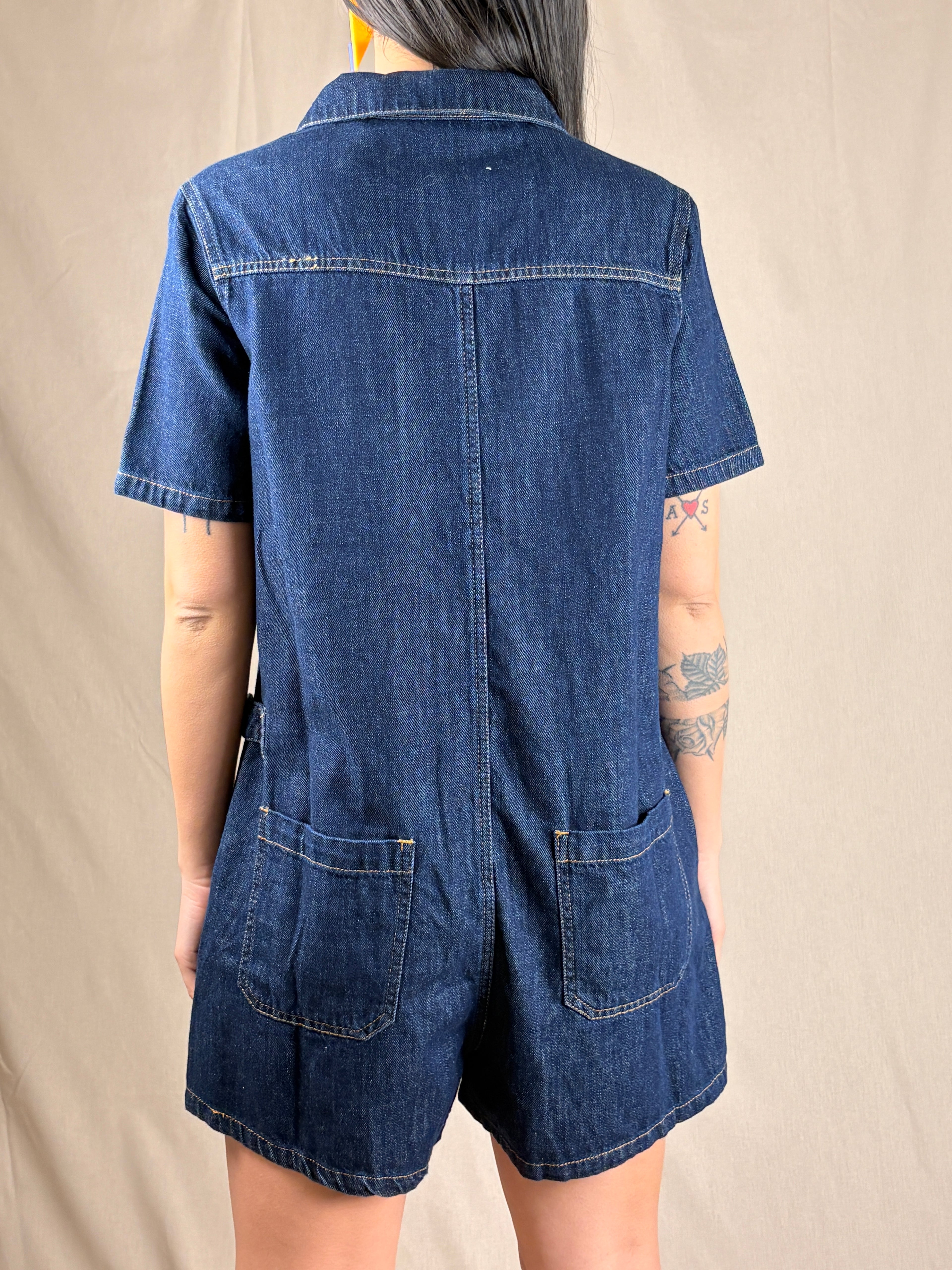 Jumpsuit 100%cotone Denim