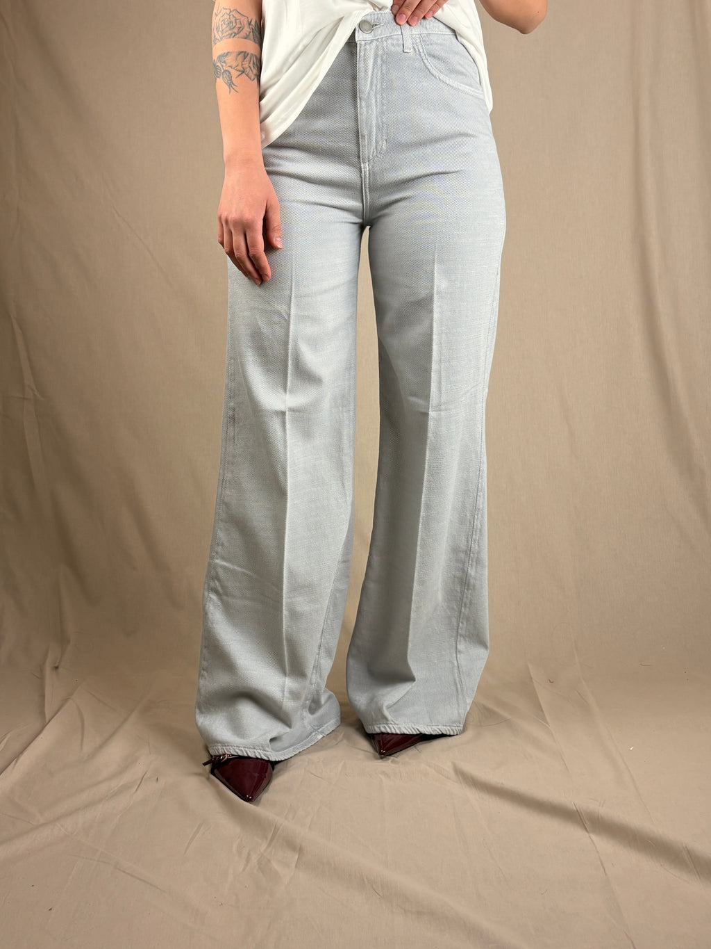 Jeans Sharon in bull di cotone