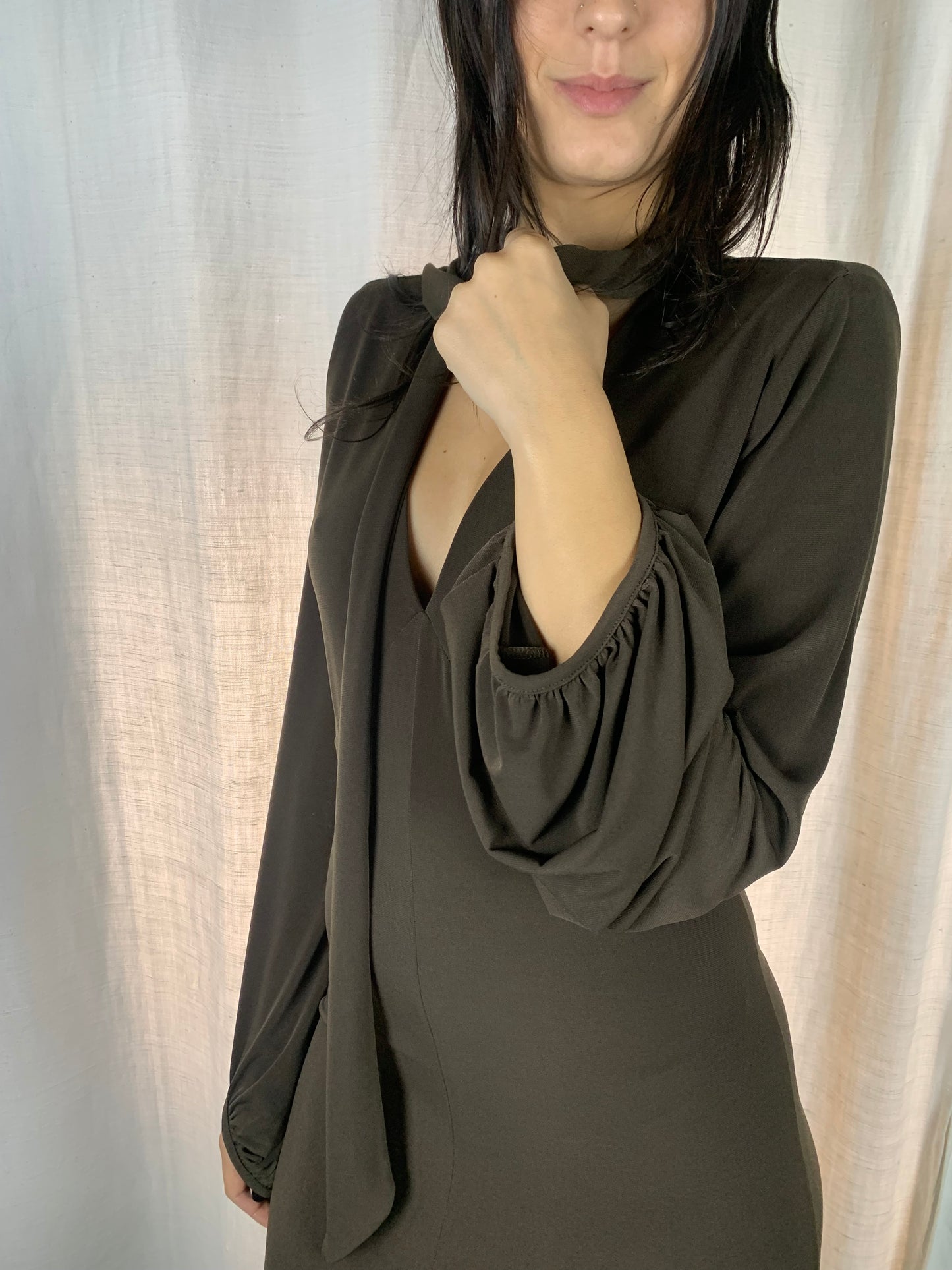 Abito sirena cioccolato