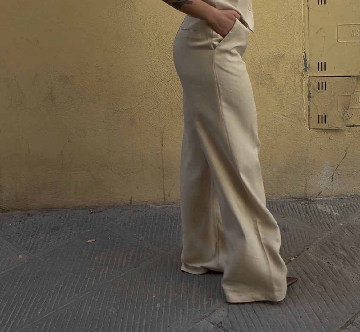 Pantalone Completo Vaniglia