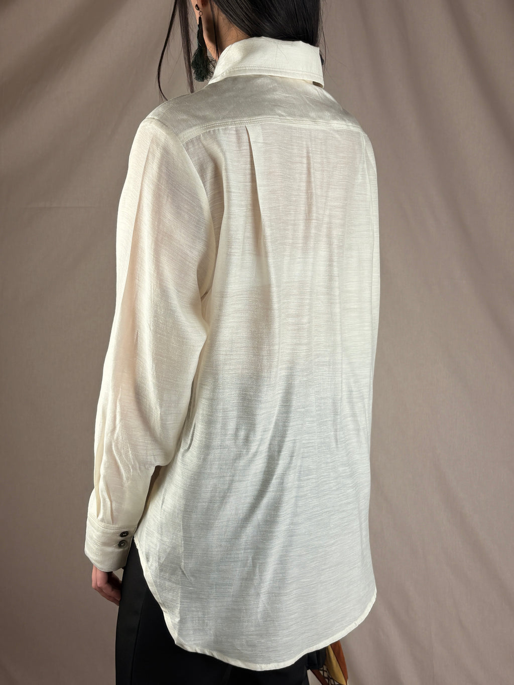 Camicia preziosa Avorio