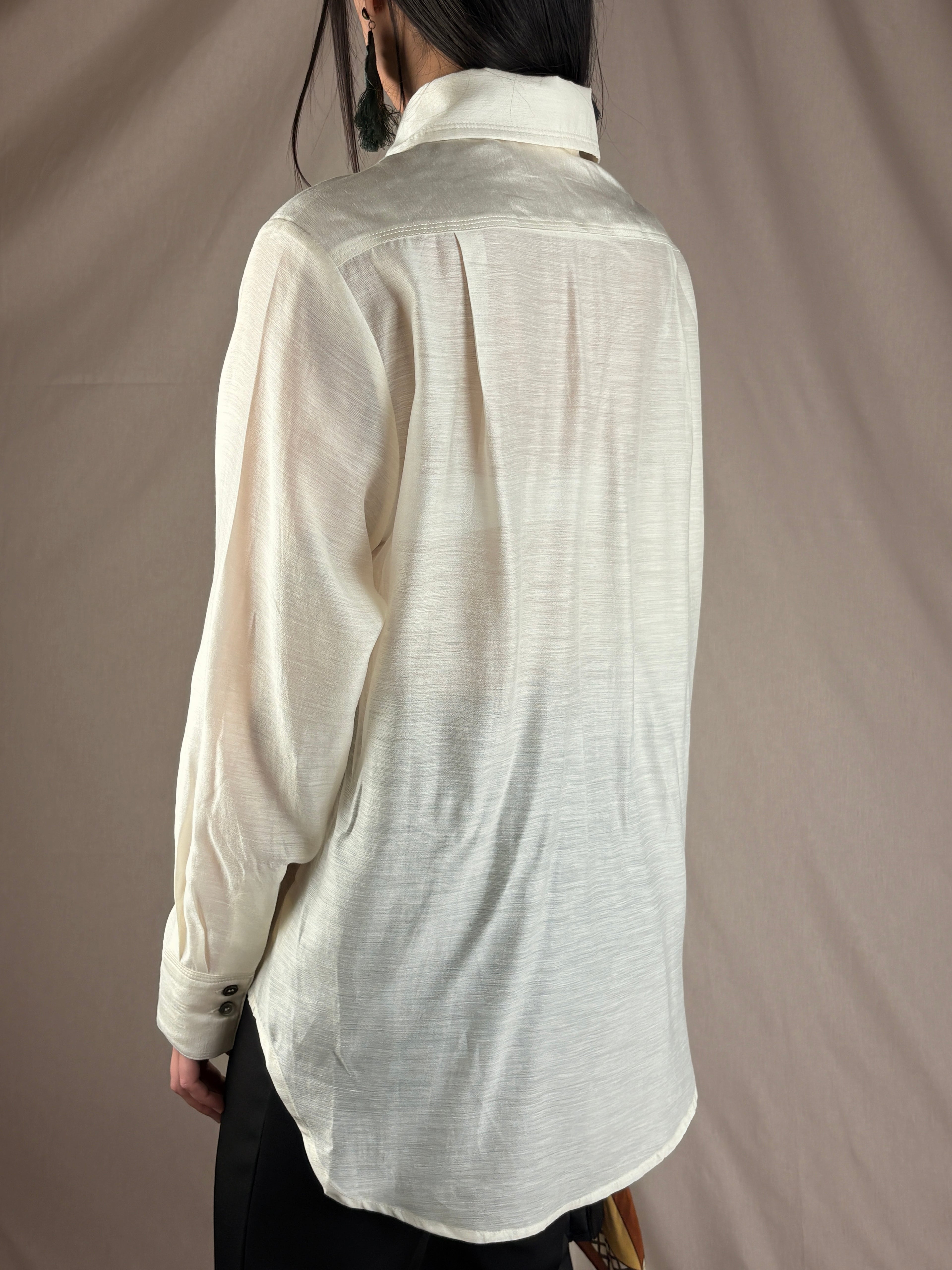 Camicia preziosa Avorio