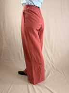 Pantalon génial corail