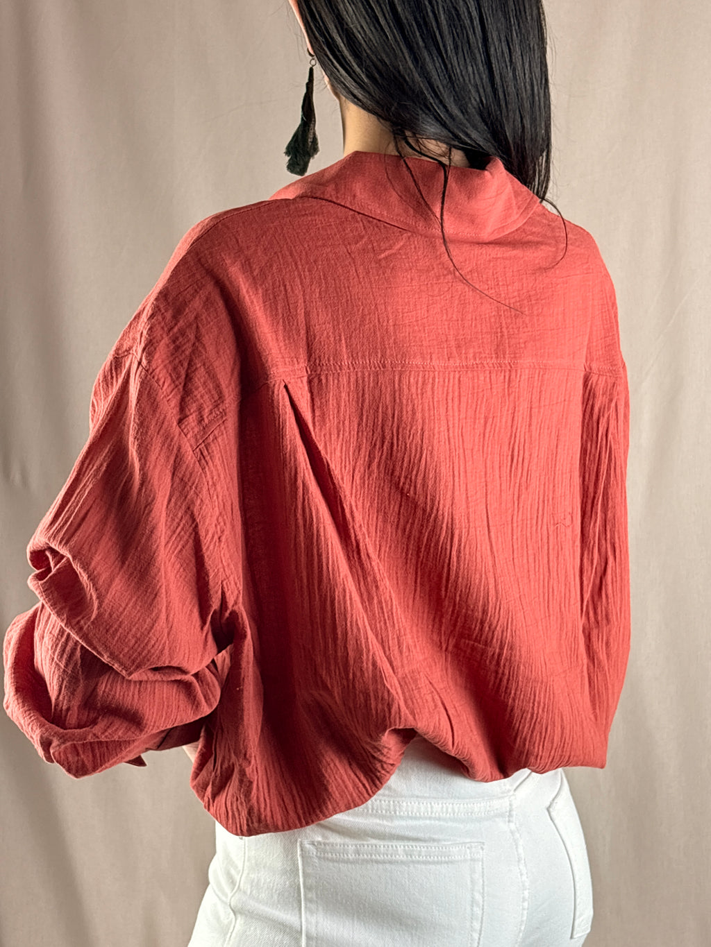 Chemise gaufrée
