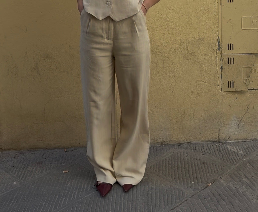 Pantalone Completo Vaniglia