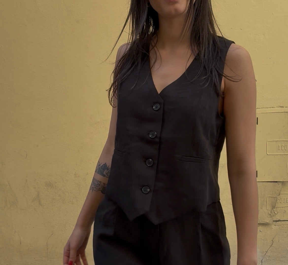Gilet Completo Nero