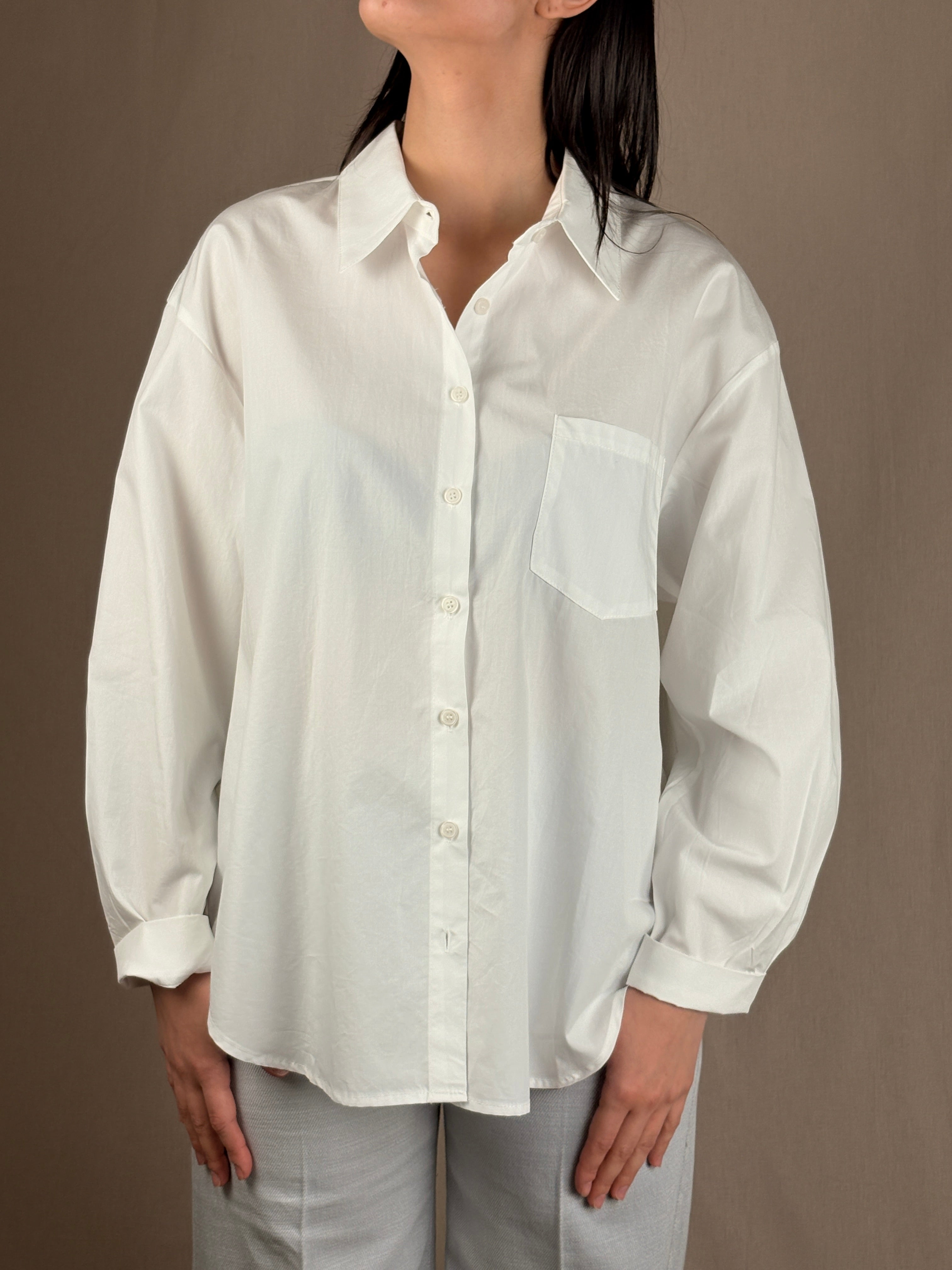 Camicia Classica popeline di cotone