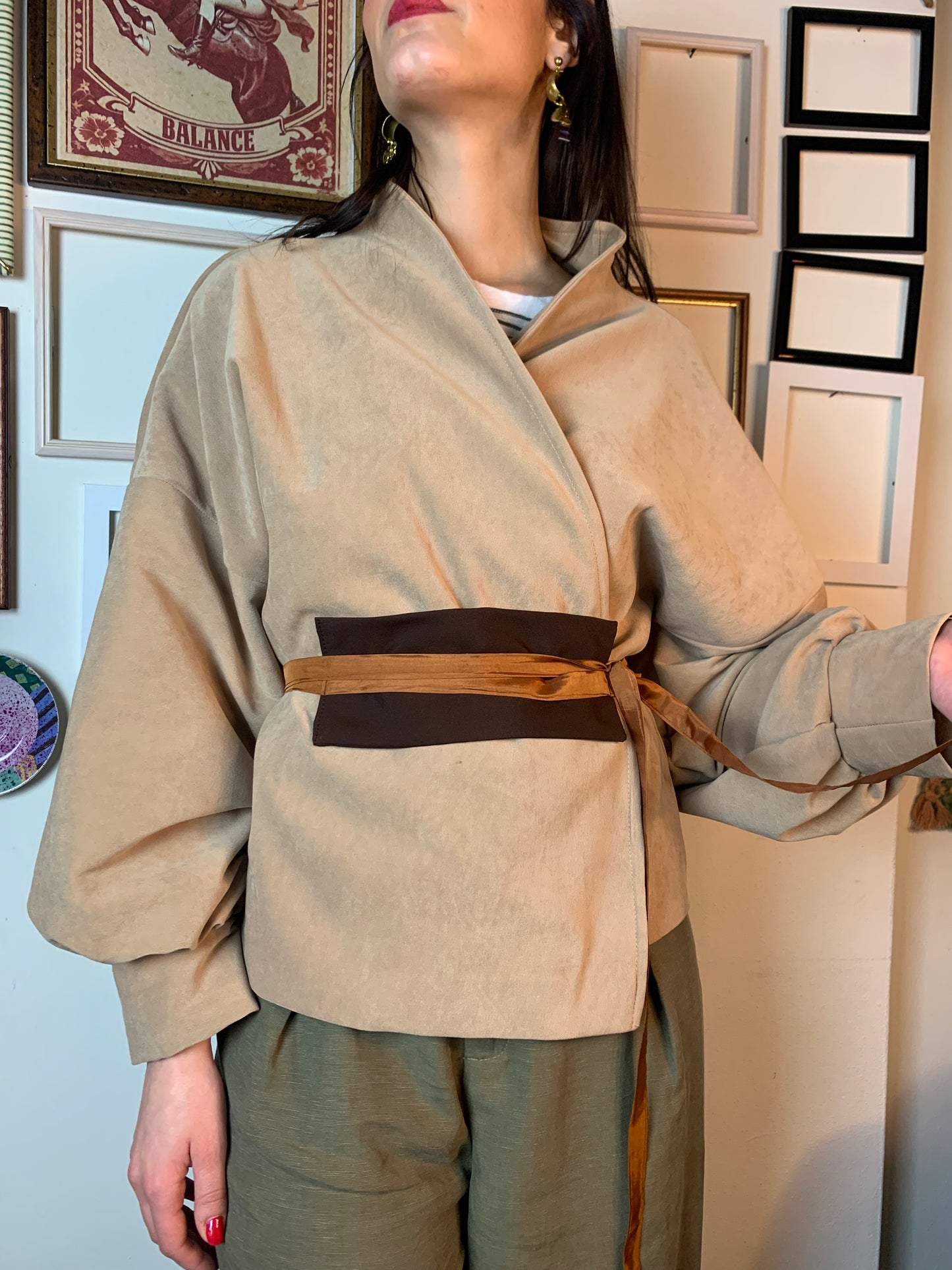 Ndokoyo beige cintura moka