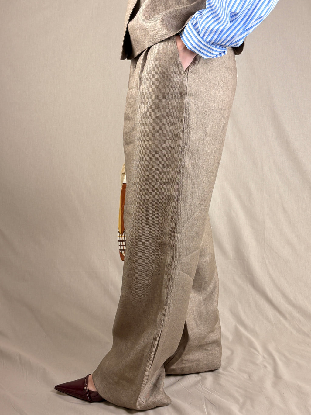 Pantalone Completo Lino