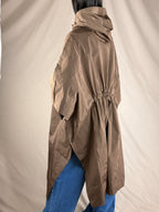 Imperméable chocolat