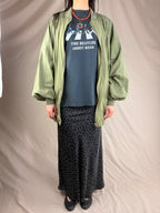 Bomber oversize vert militaire
