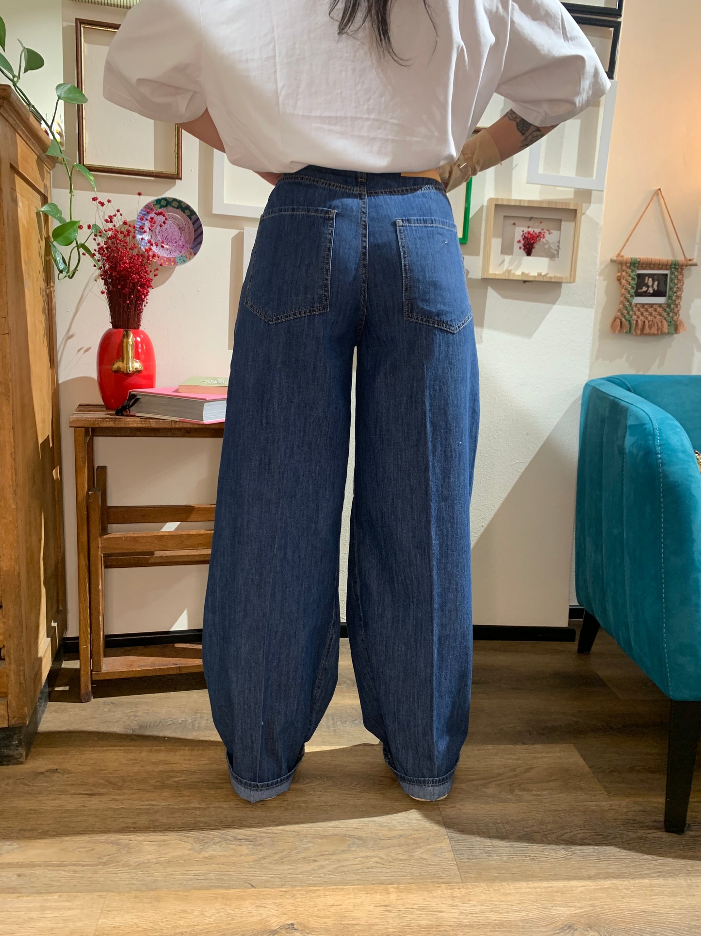 Jeans Matilda Blu