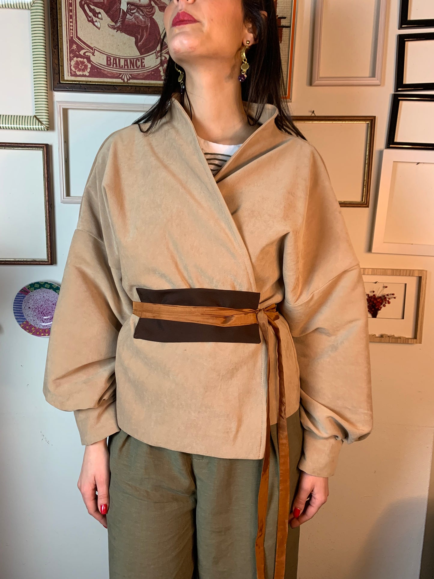 Ndokoyo beige cintura moka