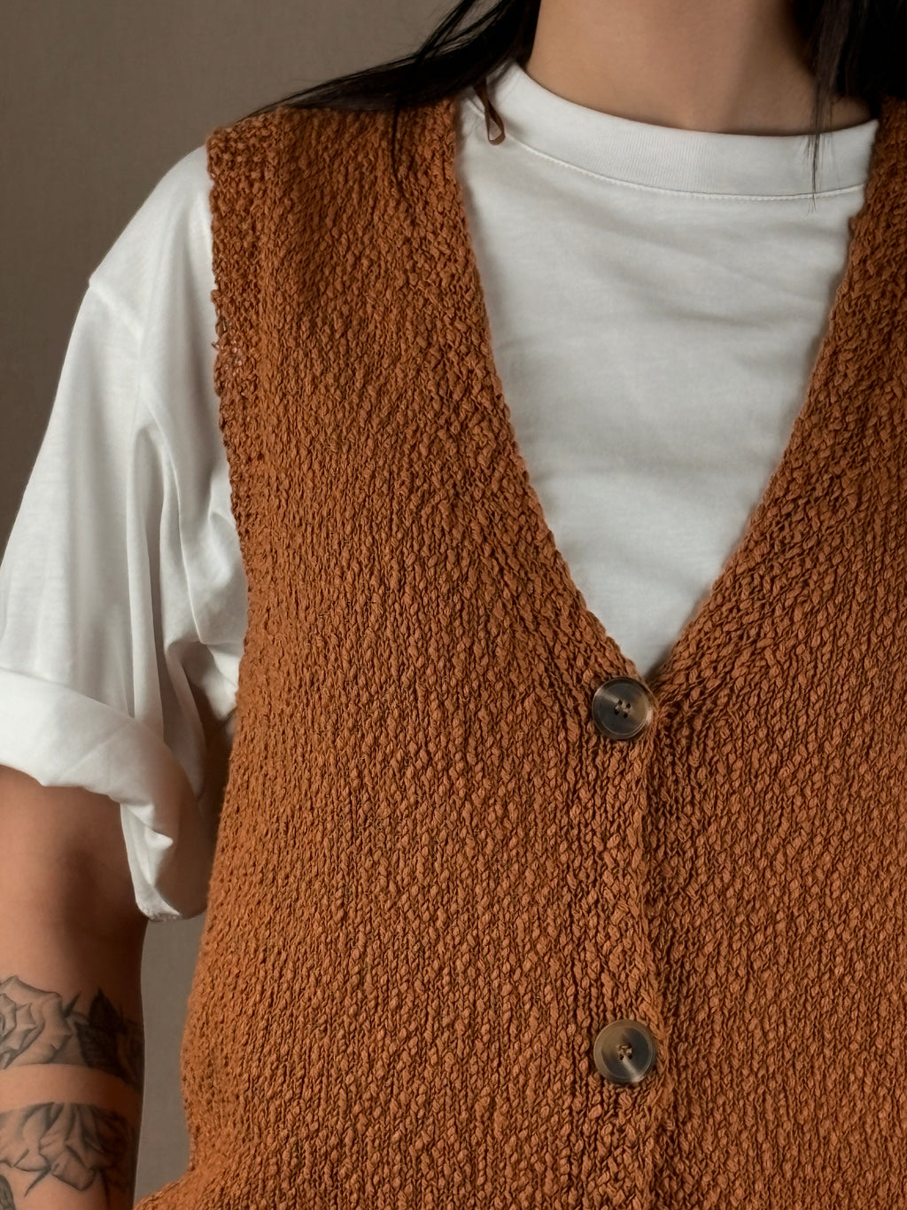 Gilet bouclé