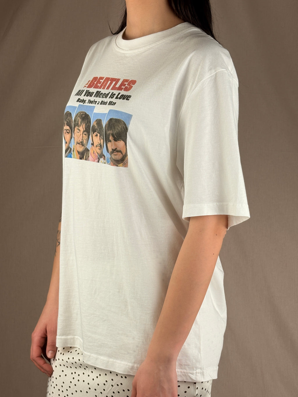 T-shirt Beatles volti