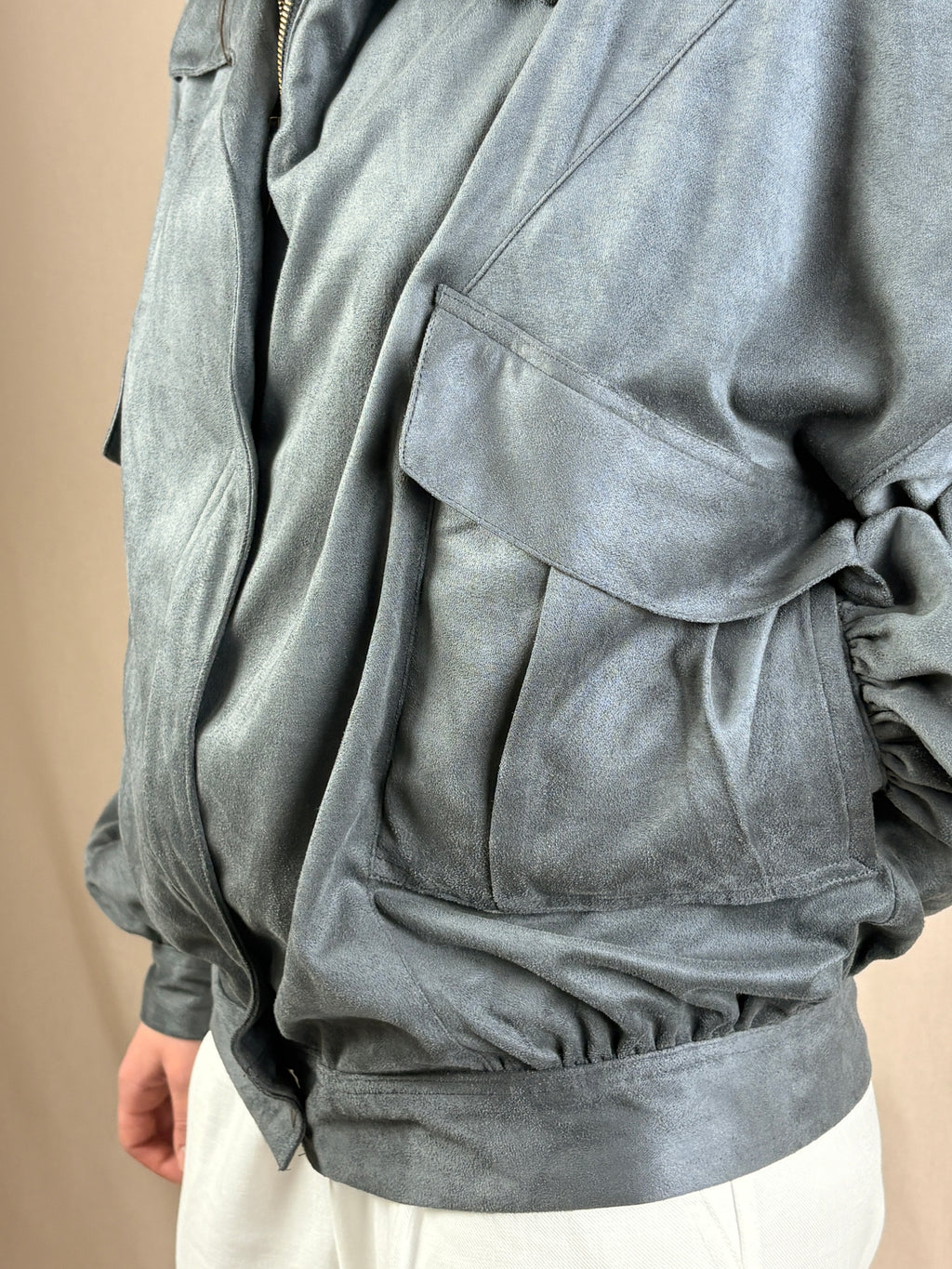 Bomber AURA grigio grafite