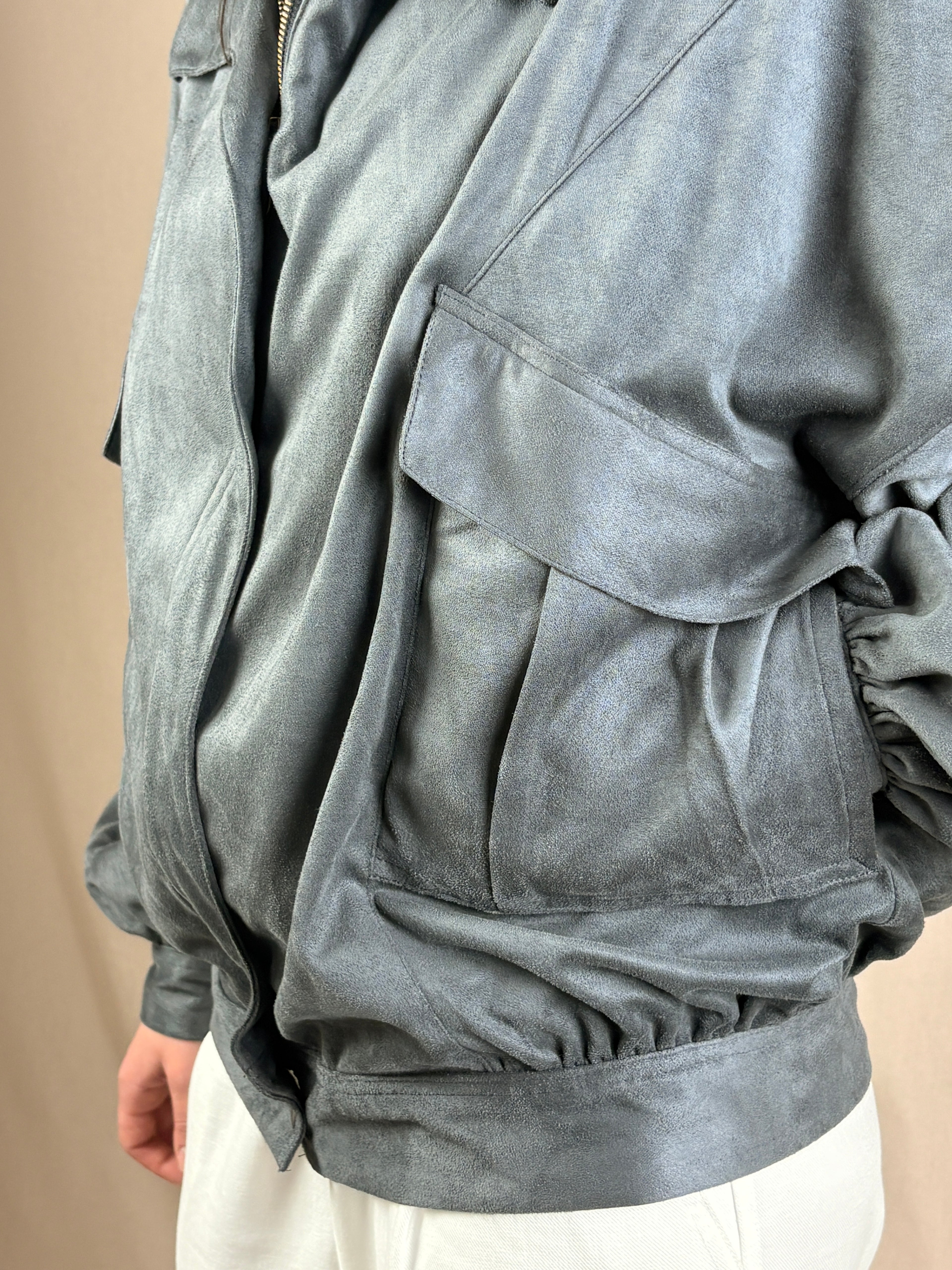 Bomber AURA grigio grafite