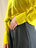Chemise Precious Crop Citron vert
