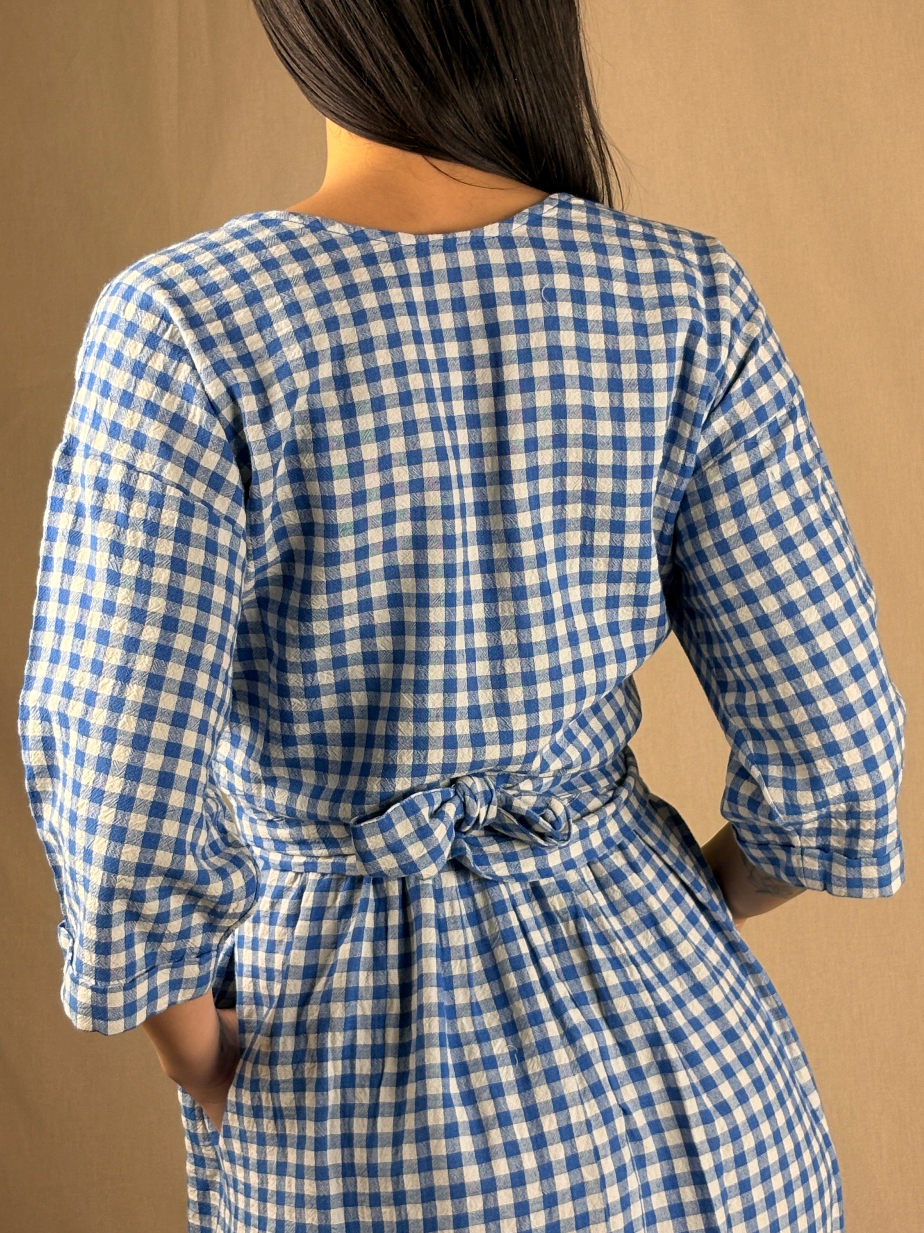 Top Vichy Bluette
