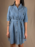 Robe dentelle Saint Gall Denim