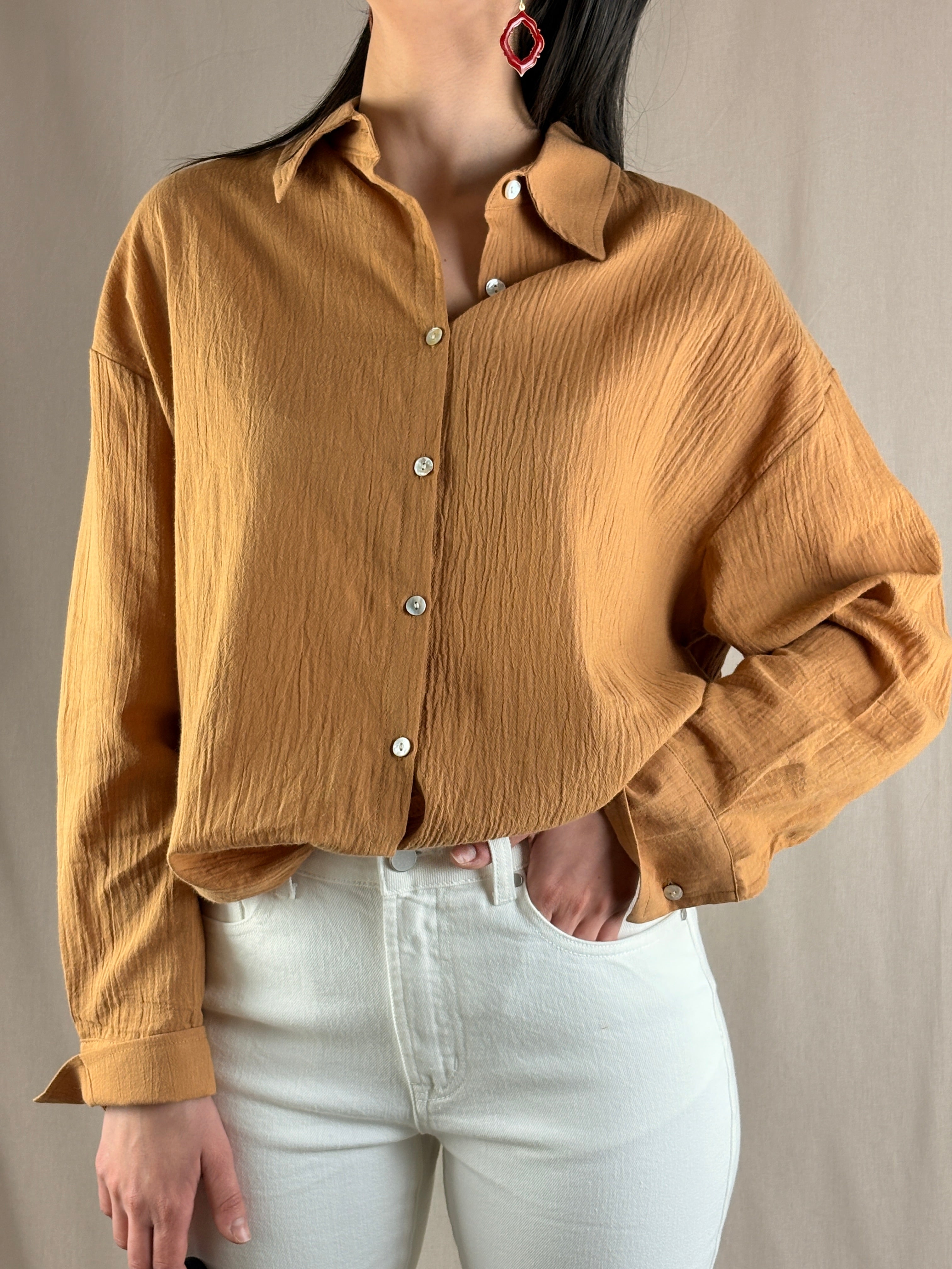 Chemise gaufrée