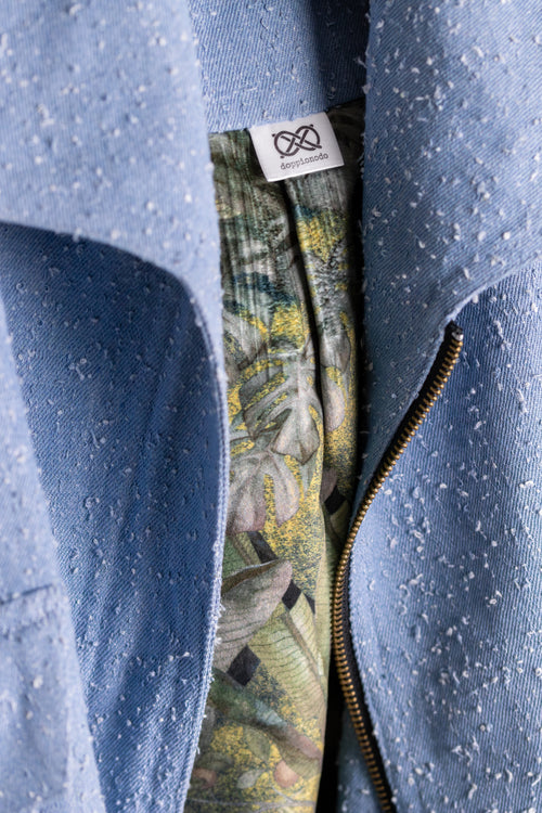 Bomber AURA Denim boucle