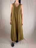 Robe croisée Huile