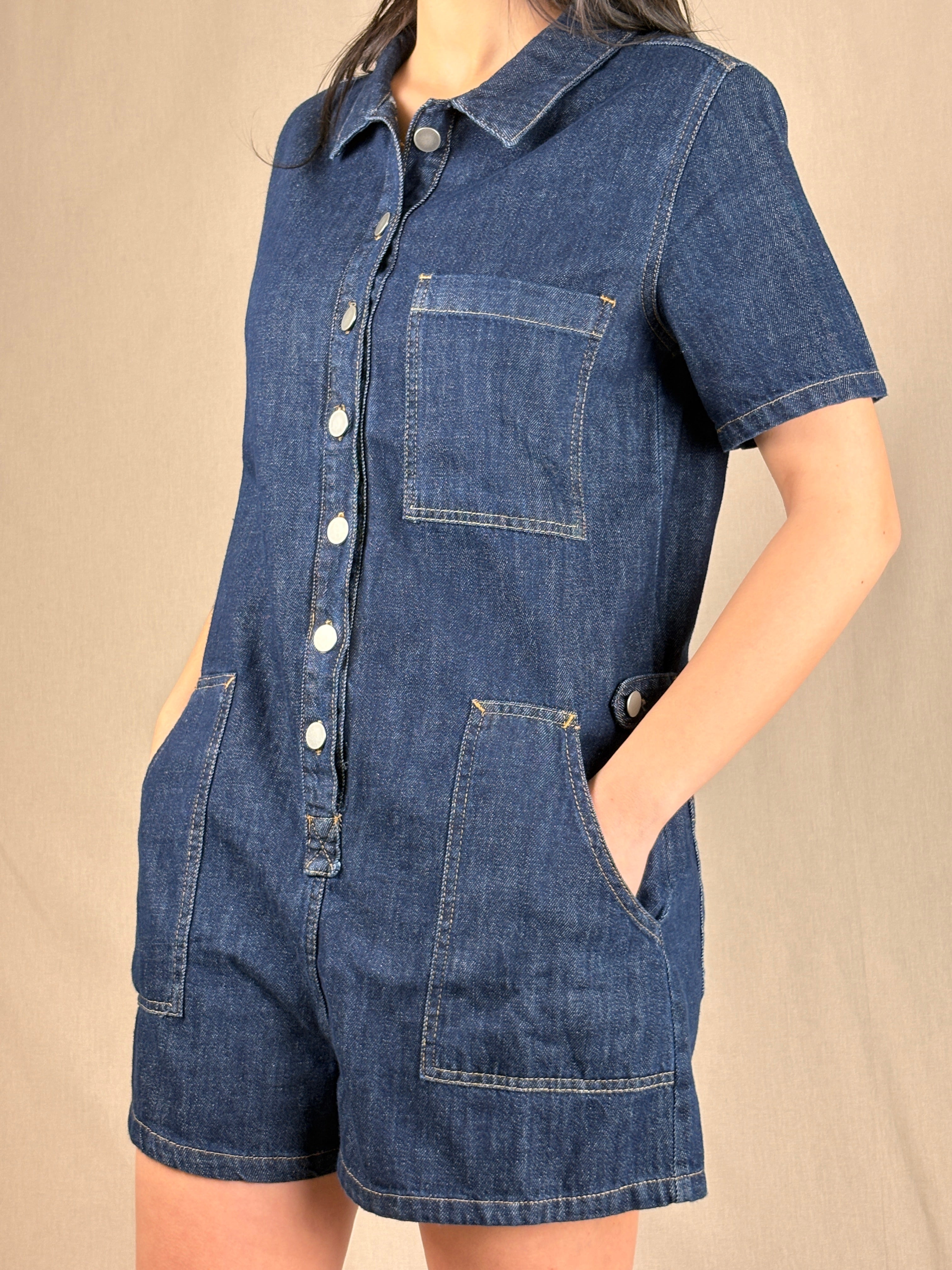 Jumpsuit 100%cotone Denim