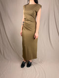 Robe-fourreau Kimoncino Huile
