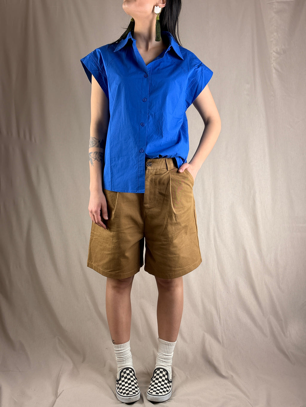 Camicia bluette