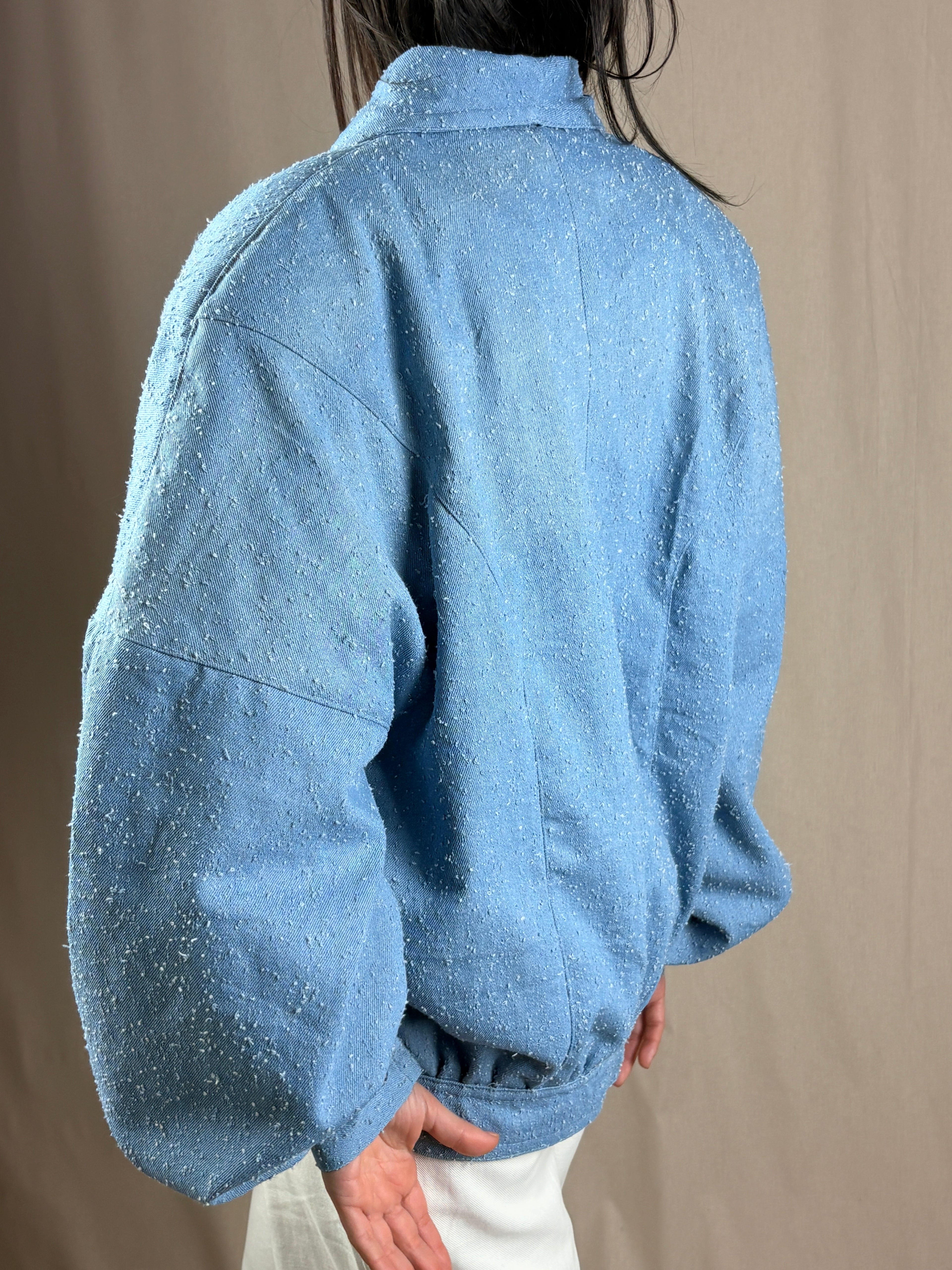 Bomber AURA Denim boucle