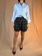Camicia ricamo rosso