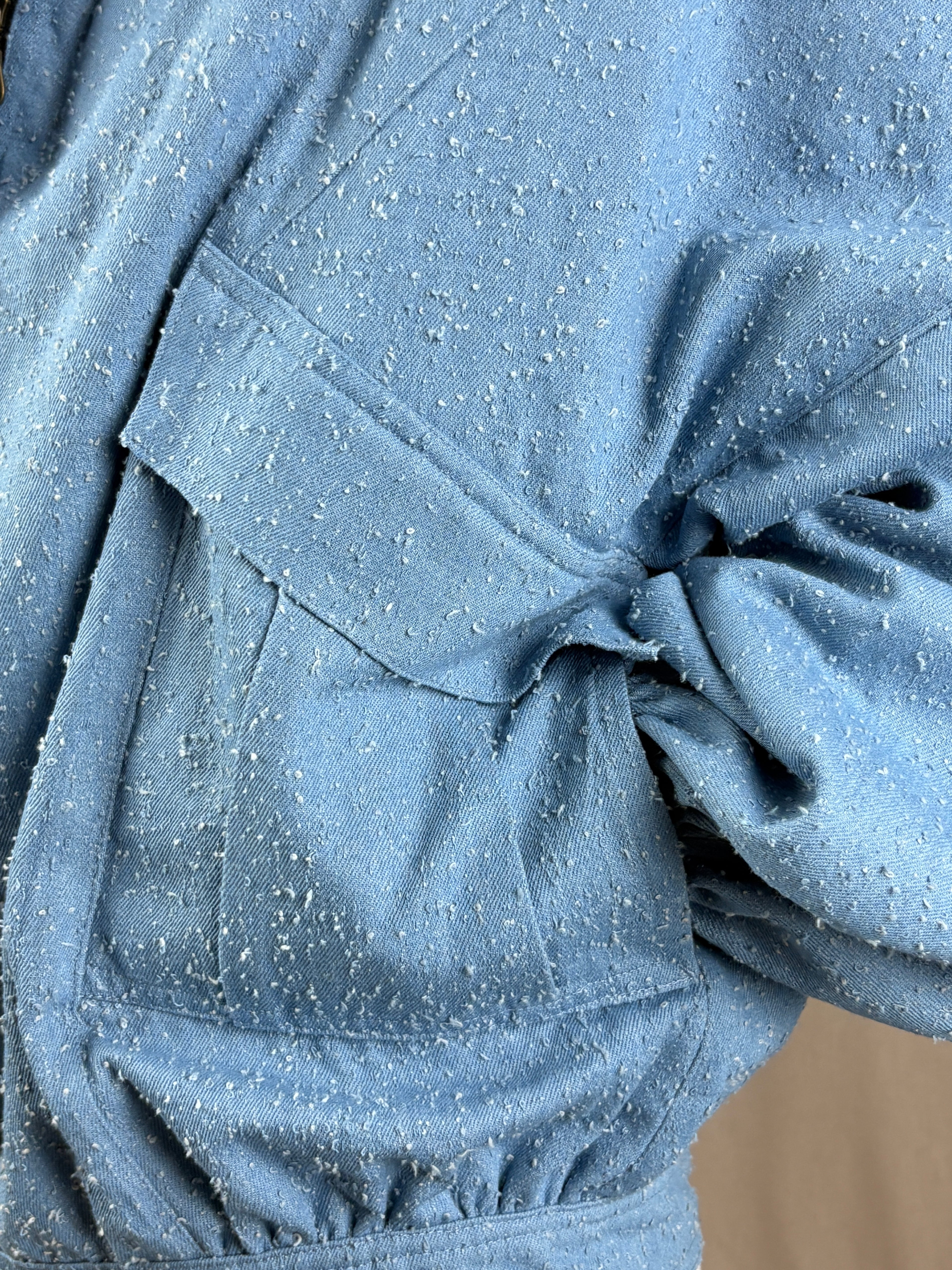 Bomber AURA Denim boucle