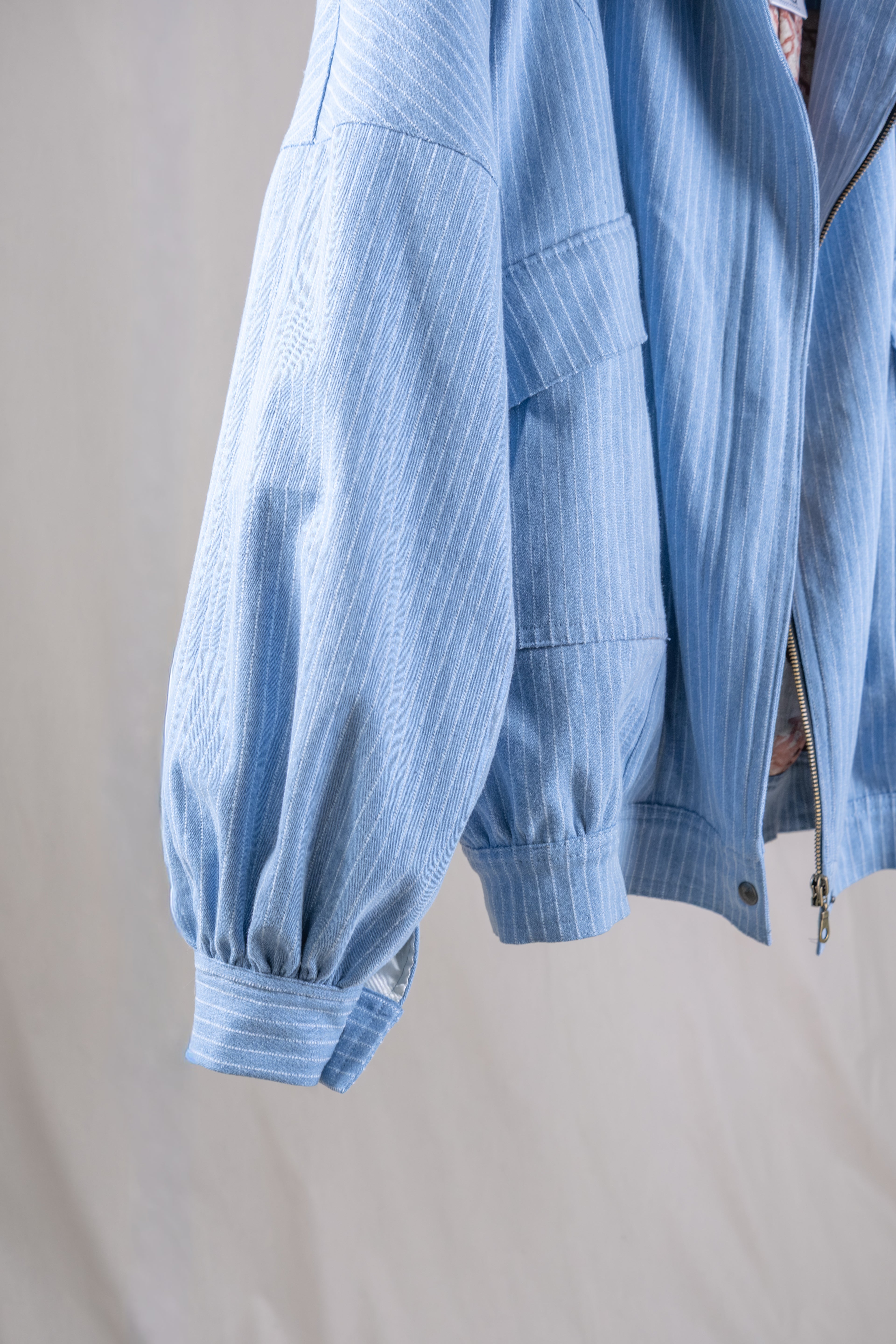 Bomber AURA Denim Gessato