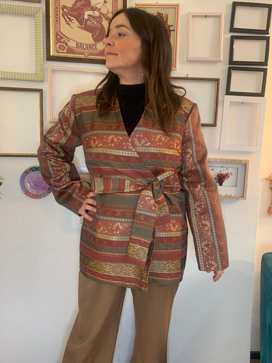 Giacca Oriente jaquard