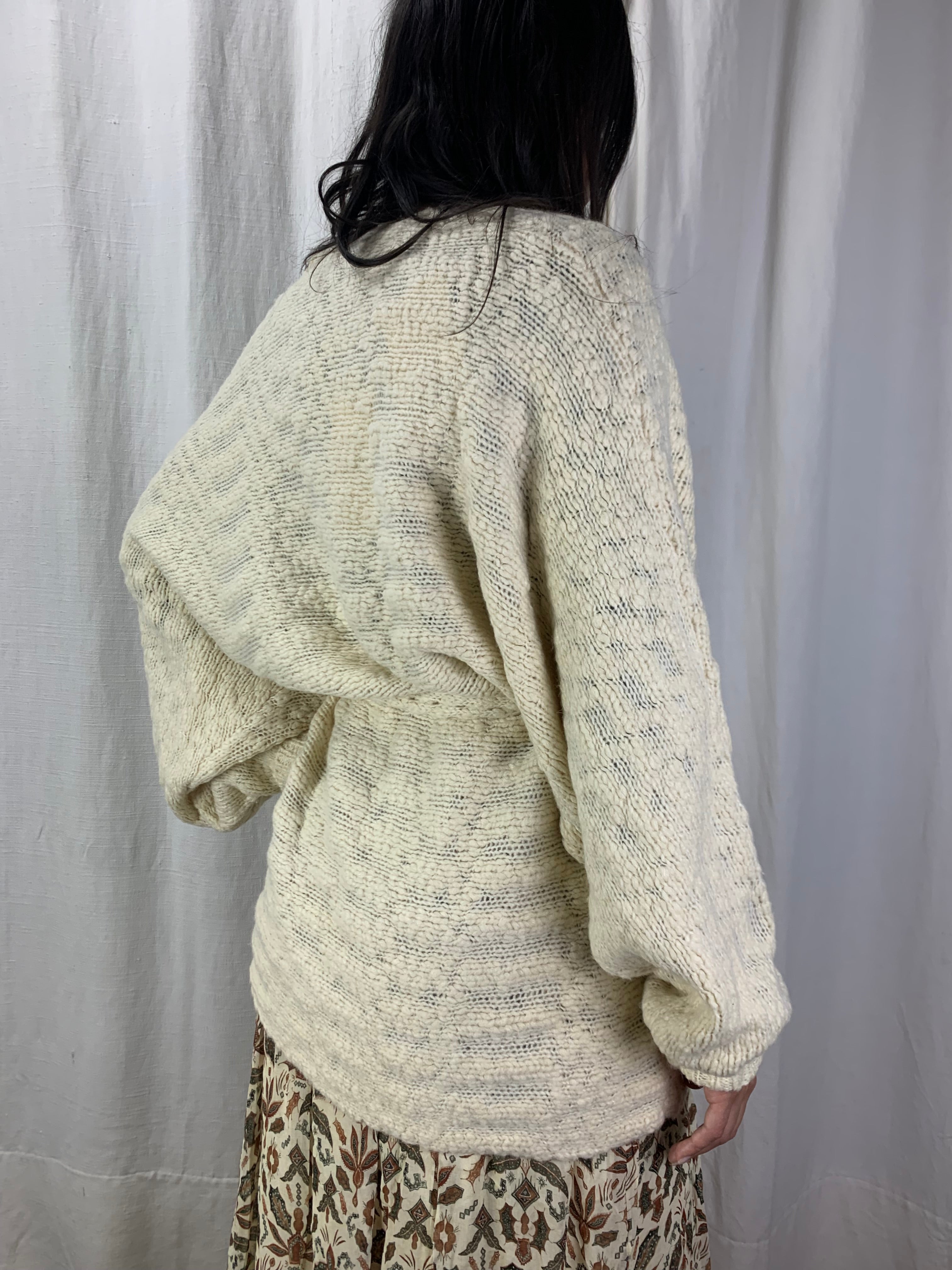 Maglia Kimono burro