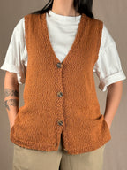 Gilet en bouclé