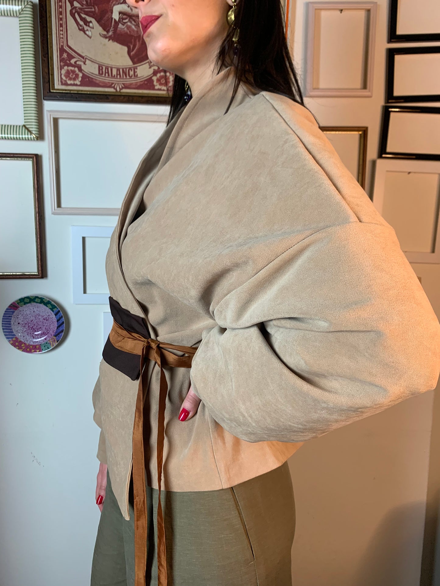 Ndokoyo beige cintura moka