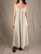 Robe Vichy Rose Poudré