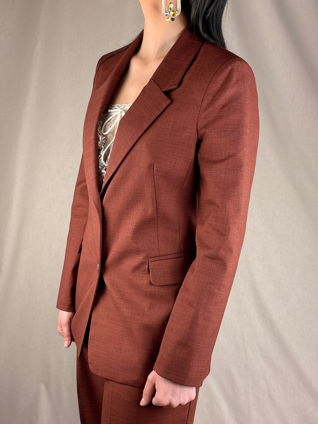 Giacca Cerimonia Bordeaux-doppionodo selection