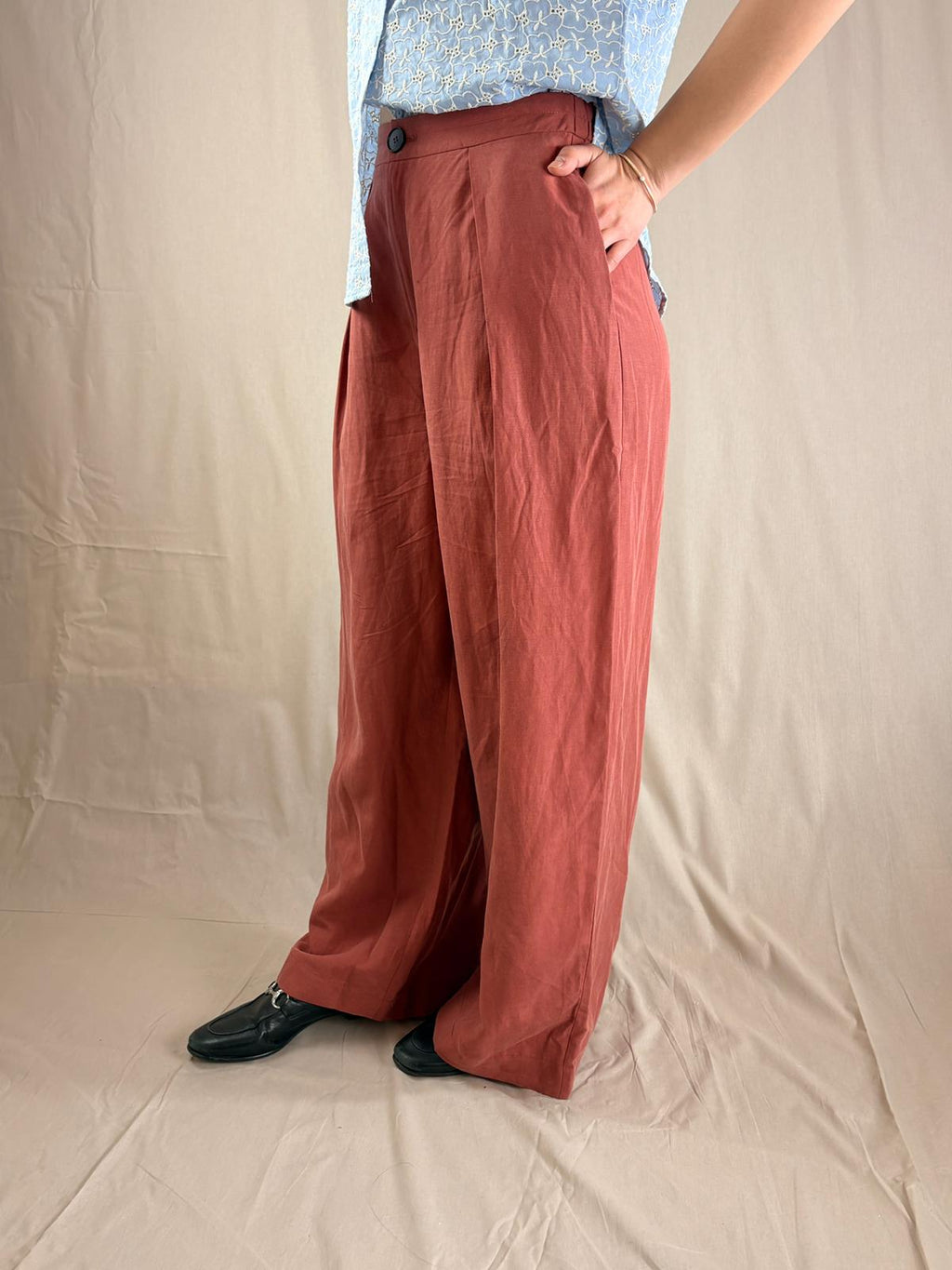 Pantalone Geniale Corallo
