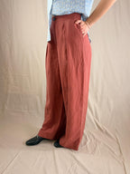 Pantalon génial corail